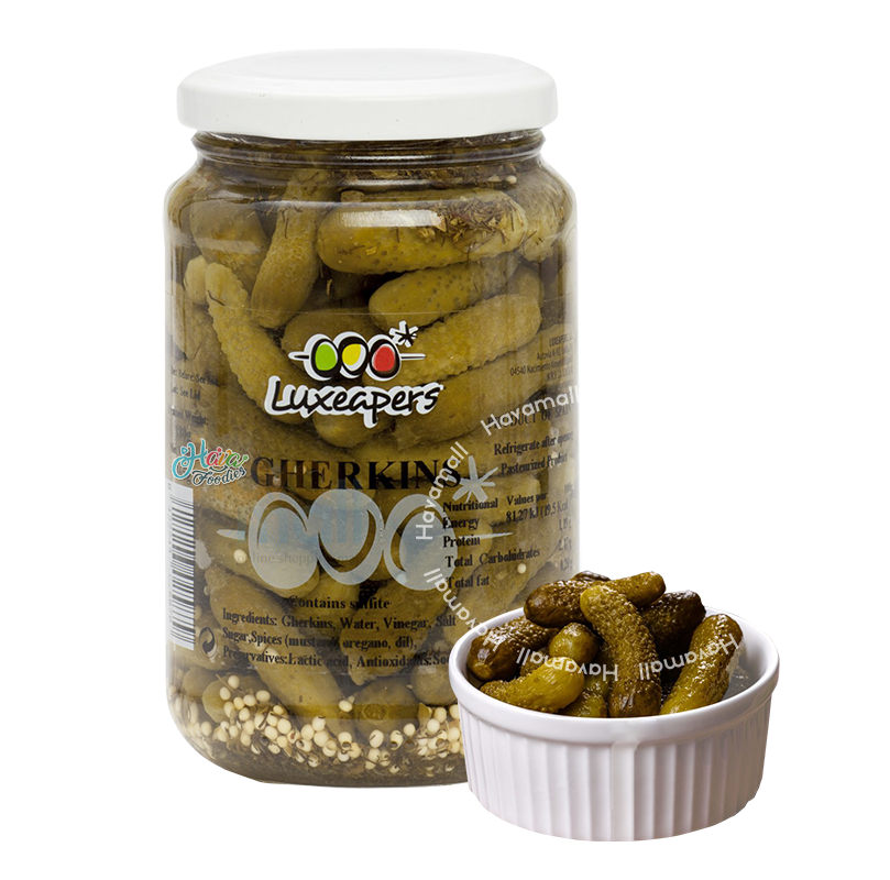 Dưa Chuột Bao Tử Ngâm Muối Luxeapers 350G – Gherkins