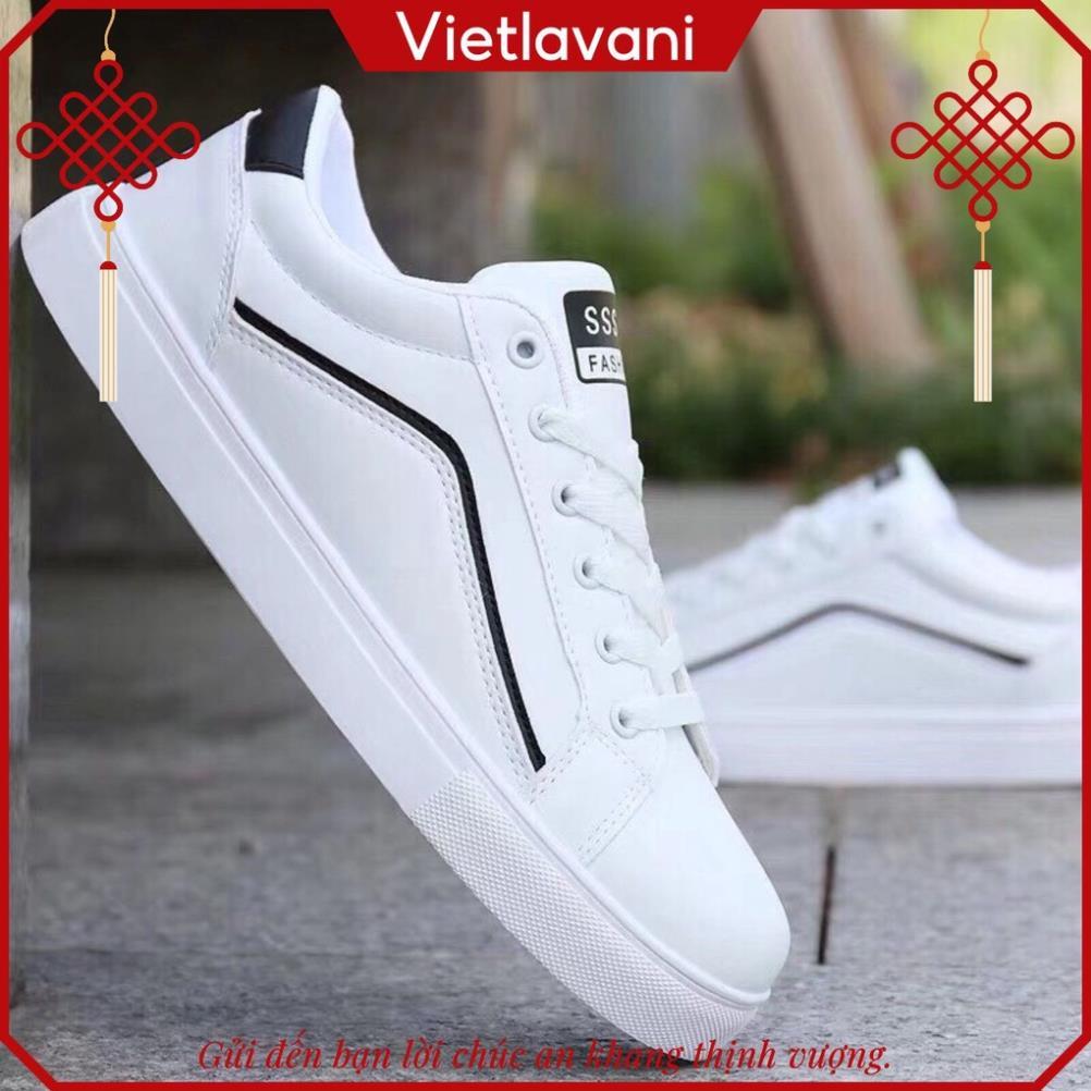 Hot 2023 Giày thể thao nam nữ màu trắng năng động size 37 - 41 ship toàn quốc