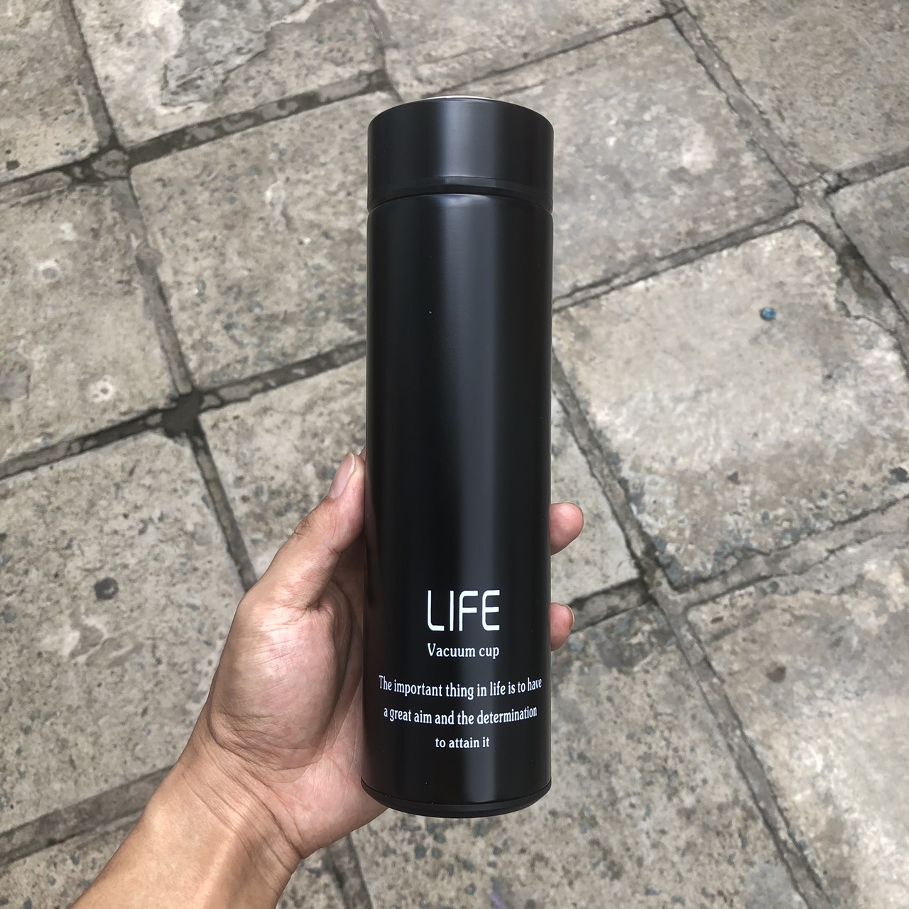 Bình Giữ Nhiệt INOX LIFE - 450ml - Chất Liệu Cao Cấp - Sang Trọng - An Toàn Cho Người Sử Dụng