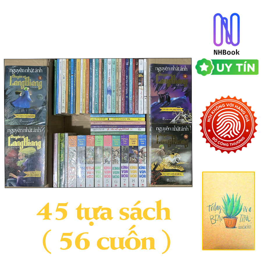 Full Bộ Tuyển Tập Sách Đặc Sắc Tác Giả Nguyễn Nhật Ánh - 45 Tựa Sách- 56 Cuốn Sách - Bìa Mềm