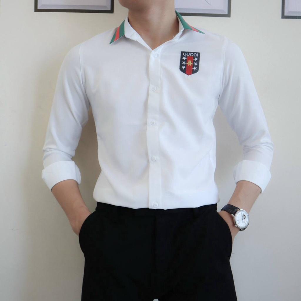 ÁO SƠ MI NAM HỌA TIẾT IN ĐỘC ĐÁO TẠO ĐIỂM NHẤN CHO PHONG CÁCH THỜI THƯỢNG TINH TẾ SIÊU PHẨM VIỆT HÀNG MỚI