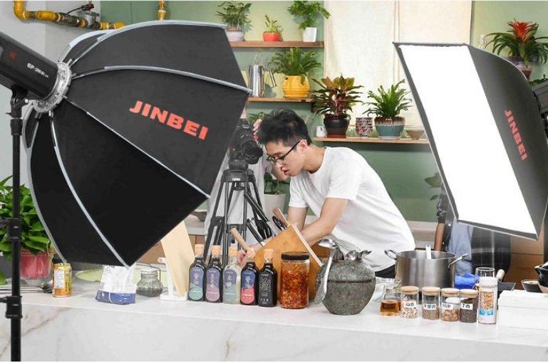 ĐÈN LED STUDIO JINBEI EF-200BI HÀNG CHÍNH HÃNG