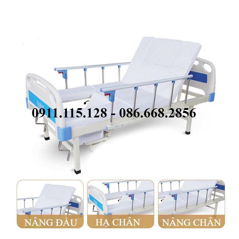 Giường Nằm Cho Người Bệnh Tai Biến Hạ Chân Góc To HL3 Nhập Khẩu