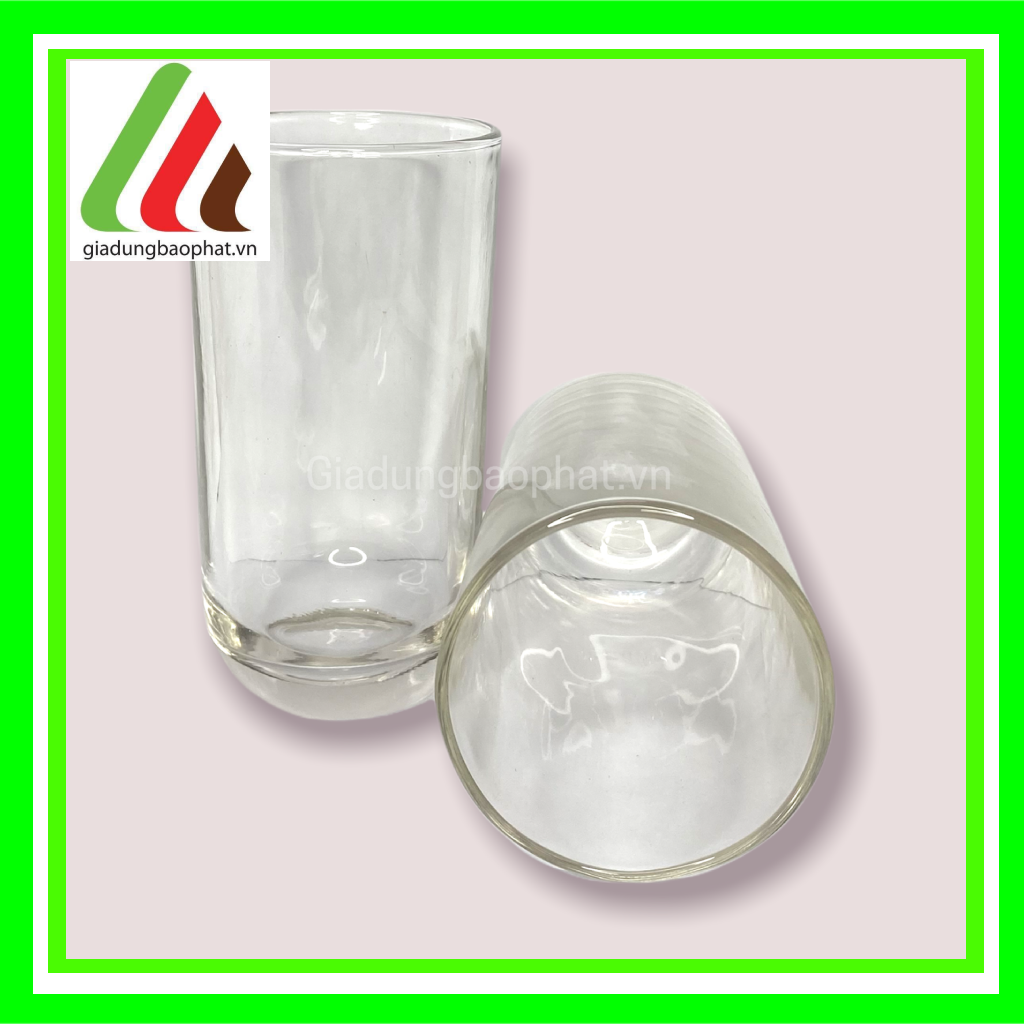 Bộ 6 ly thủy tinh cao trơn 300ml việt tiệp trong suốt chất lượng cao
