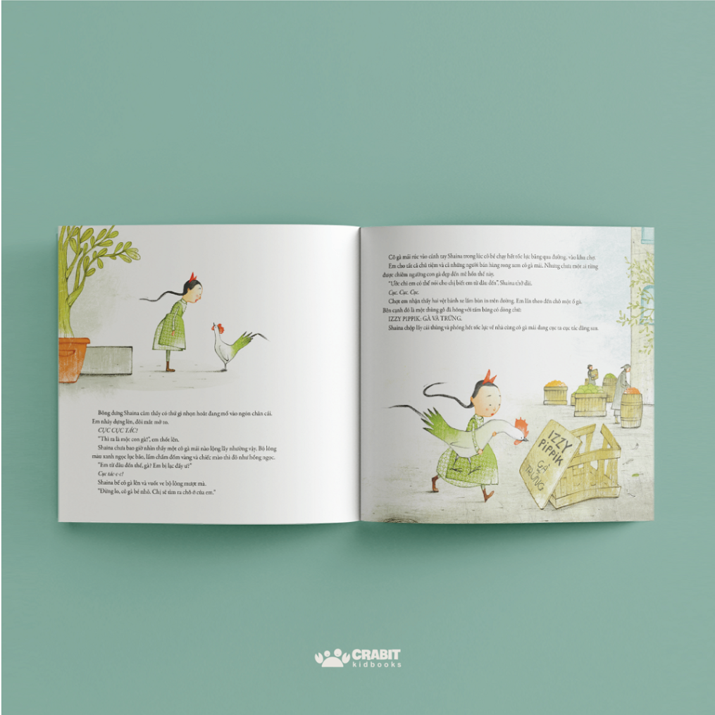 Cô Gà Mái Của Bác Izzy Pippik - Bìa Cứng