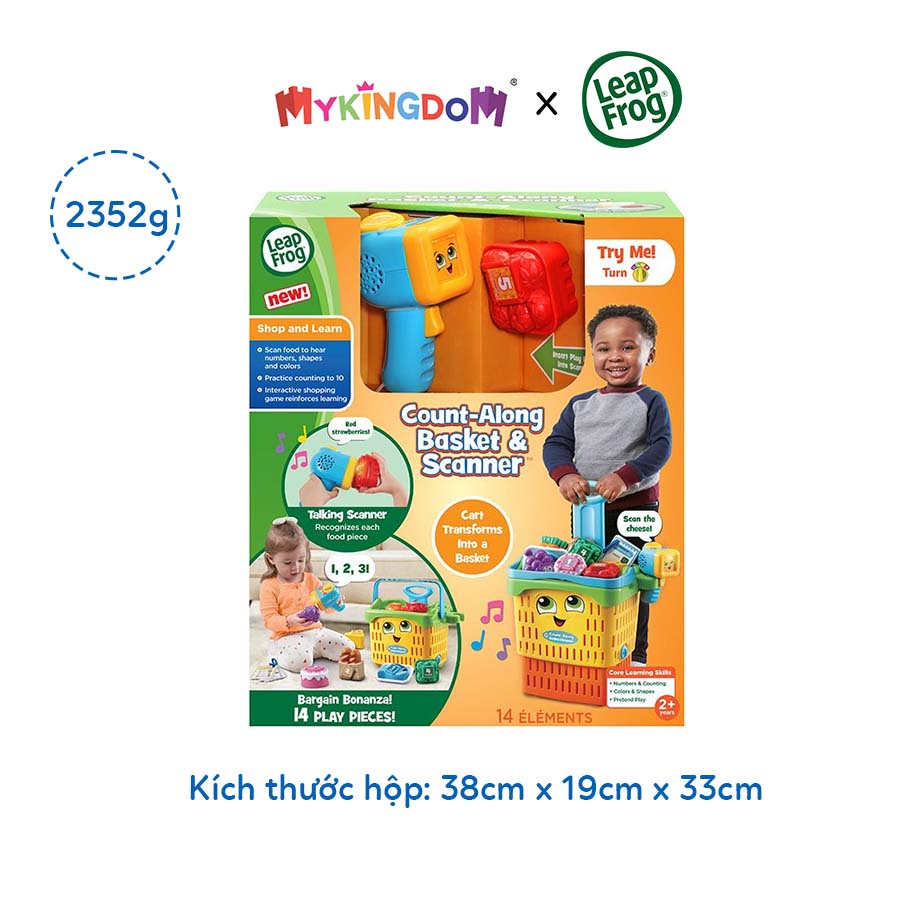 Đồ Chơi LEAPFROG Giỏ Mua Sắm Thông Minh Biết Nói 80-614200