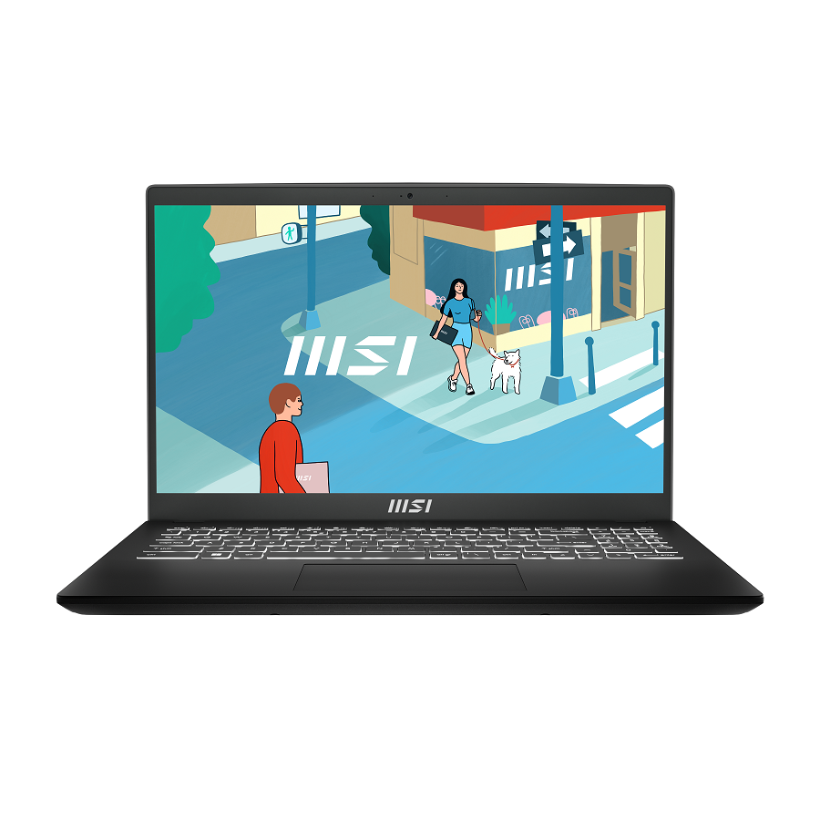 MSI Laptop Modern 15 B13M-297VN|Intel i7-1355U|Iris Xe |Ram 16GB|512GB SSD|15.6" FHD, 60Hz, 45%