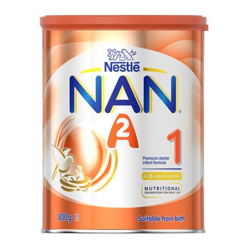 Sữa Nan A2 Số 1 800g (cho bé từ 0 đến 6 tháng tuổi)