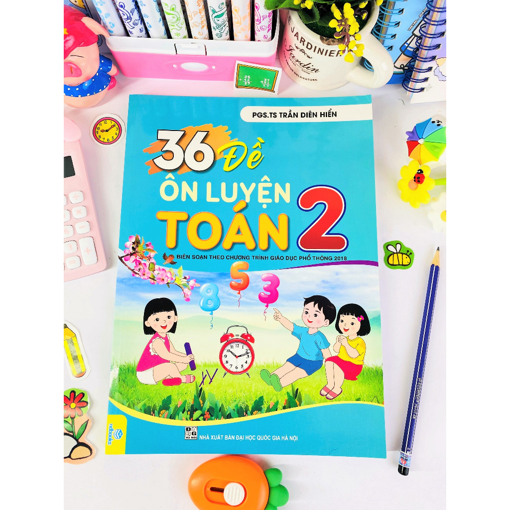 Sách - 36 Đề Ôn Luyện Toán 2 - Biên soạn theo chương trình GDPT mới - ndbooks