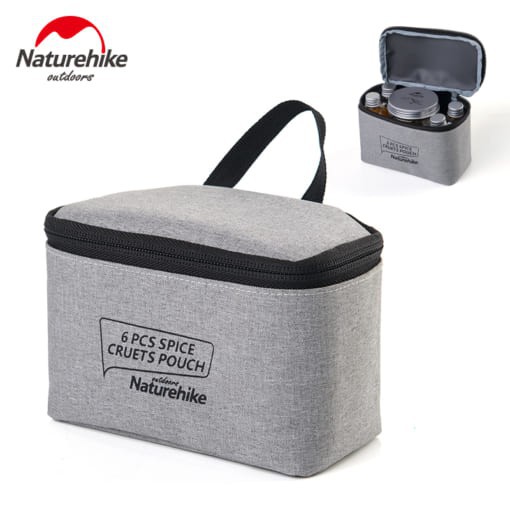 Đồ cắm trại túi đựng gia vị Naturehike campoutvn du lịch dã ngoại NH17T011-P nhựa PET an toàn gọn tiện dụng A127