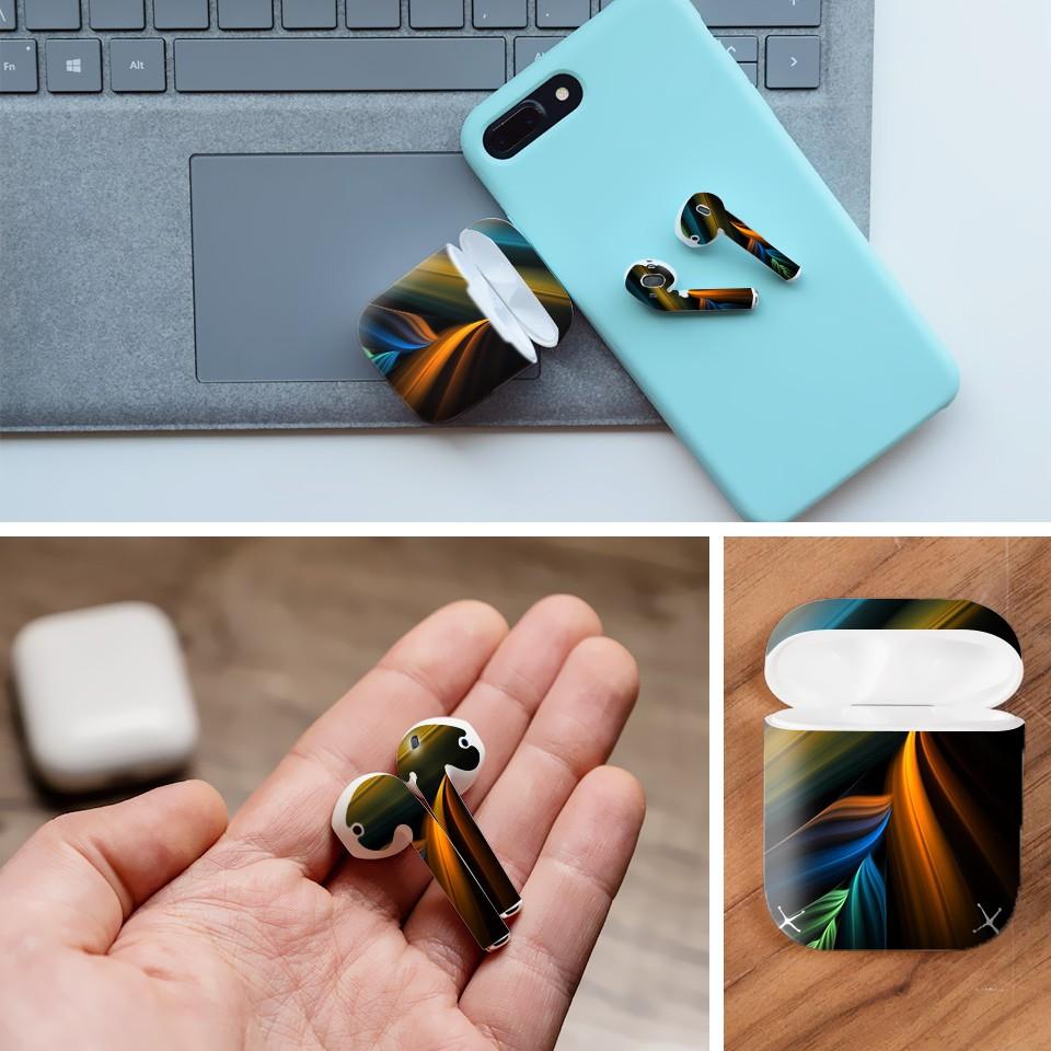 Miếng dán skin cho AirPods in hình thiết kế - atk016