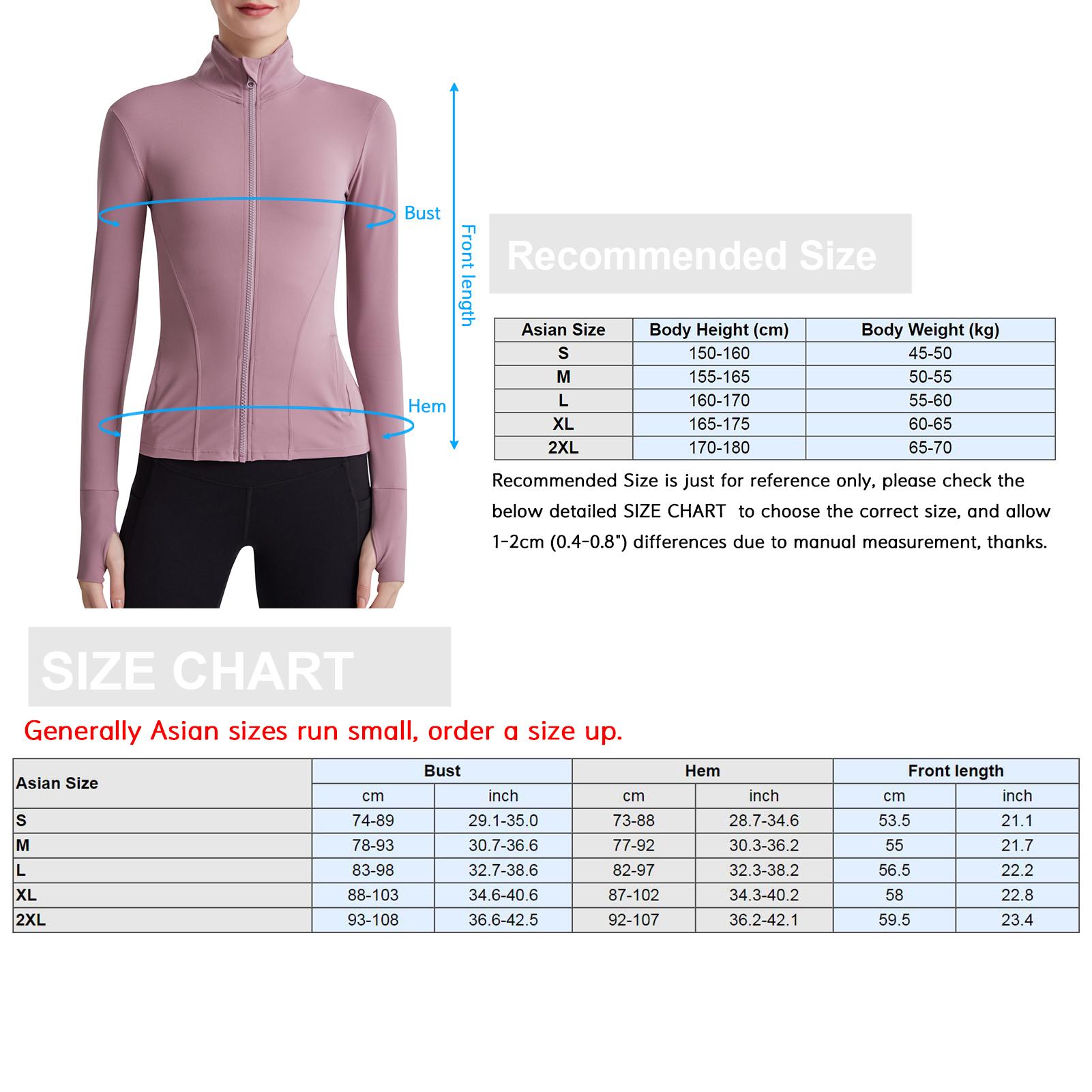 Áo khoác thể thao có dây kéo và xỏ ngón tay cái để tập thể dục, chạy bộ, yoga thoải mái