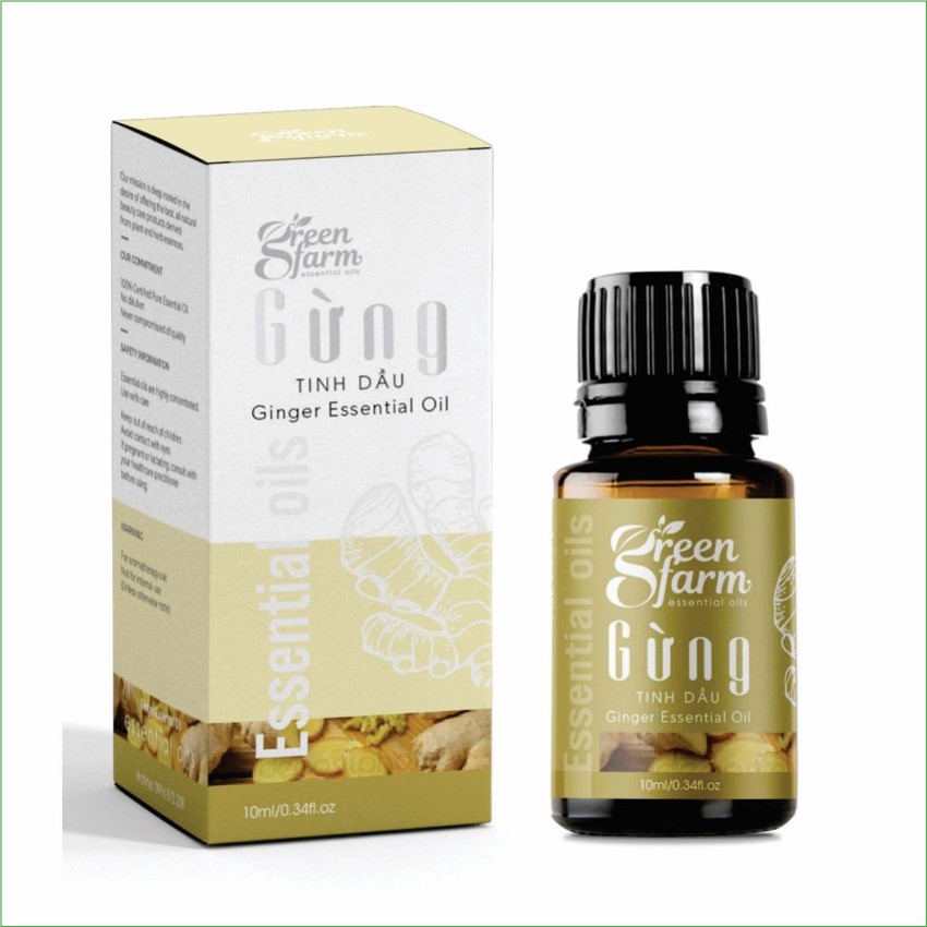 Tinh dầu gừng Greenfarm 100ml
