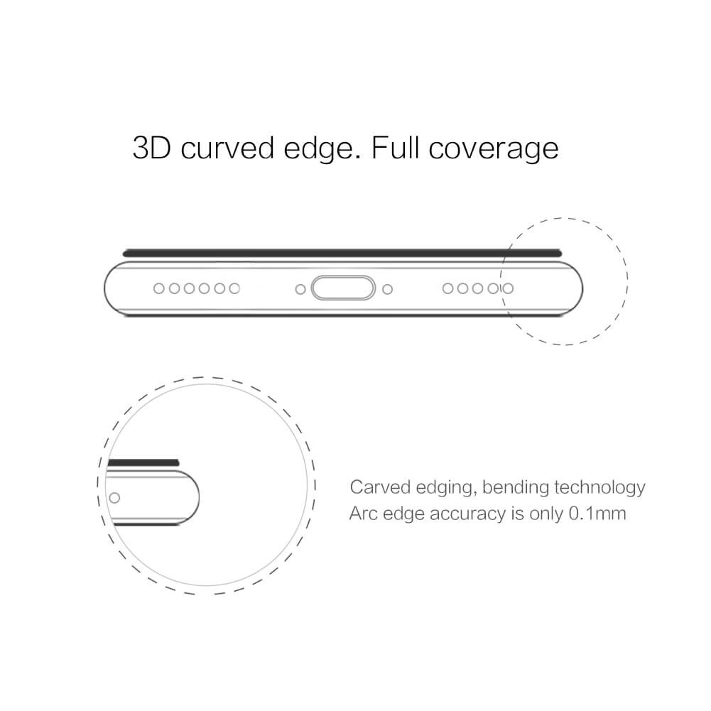Miếng dán kính cường lực 3D full màn hình cho iPhone 11 / iPhone XR hiệu Nillkin CP + Max - Hàng chính hãng