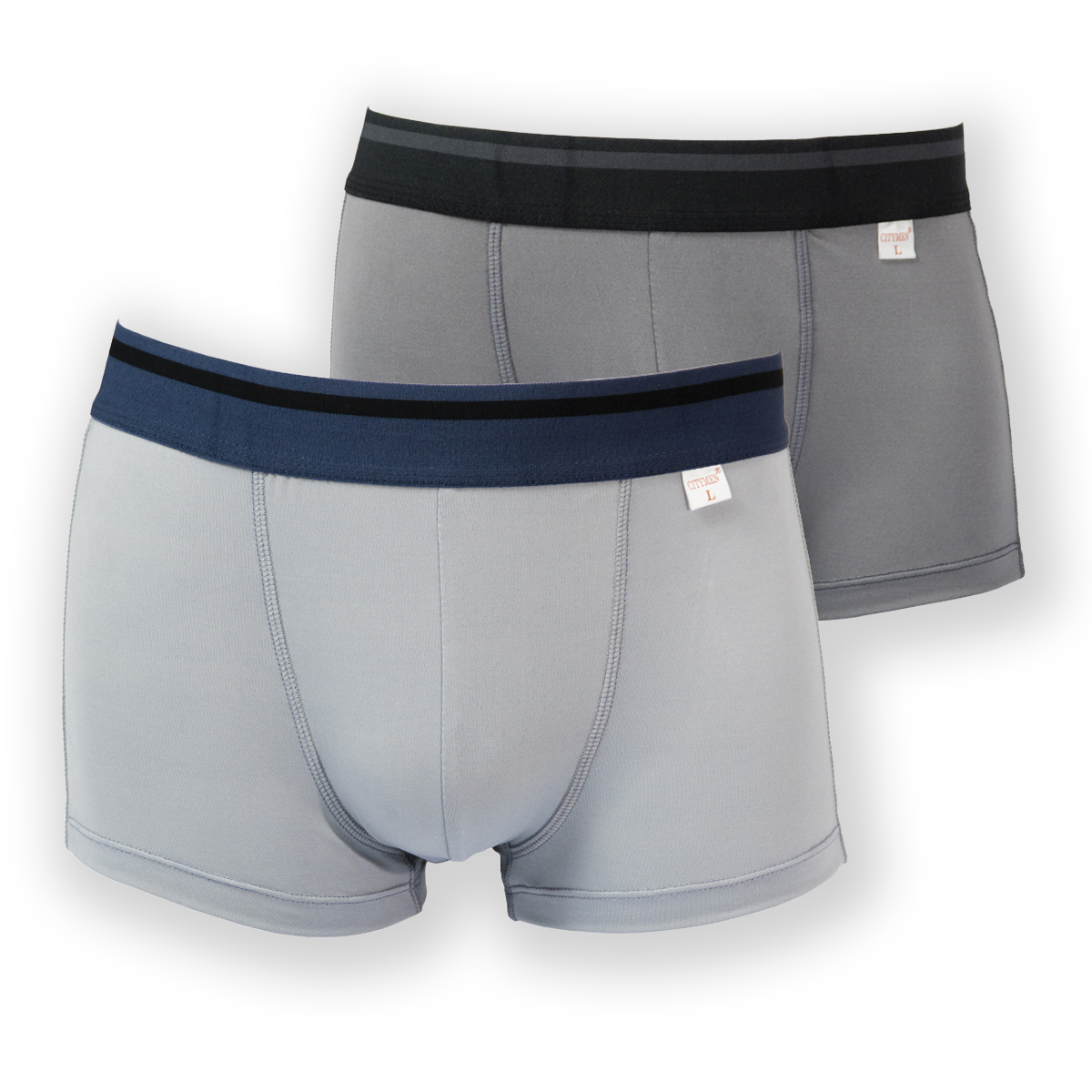 Combo 4 quần lót nam boxer CITYMEN lưng Sọc vải thun lạnh 4 chiều - Giao màu ngẫu nhiên