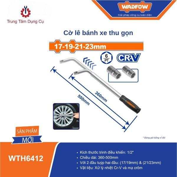CỜ LÊ BÁNH XE THU GỌN WTH6412 WADFOW - HÀNG CHÍNH HÃNG