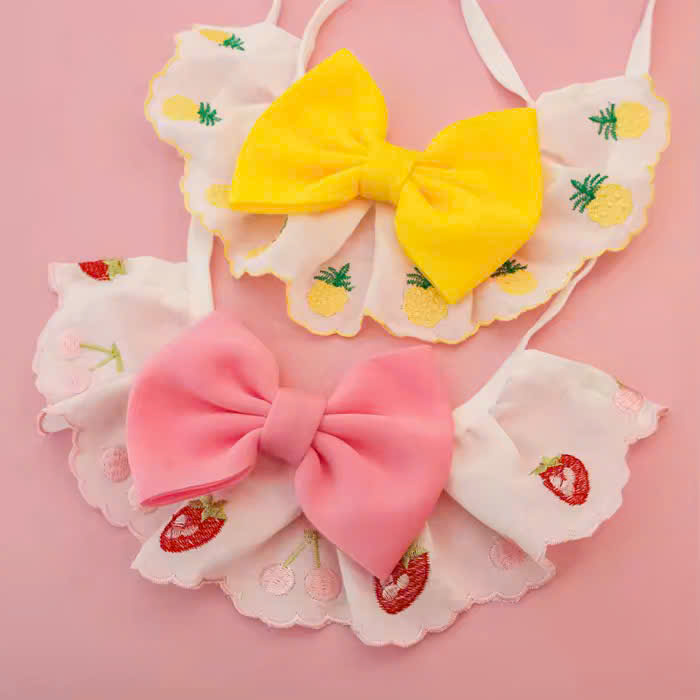 KHĂN QUÀNG CỔ KHĂN YẾM VÒNG ĐEO CỔ DỄ THƯƠNG CHO THÚ CƯNG CHÓ MÈO