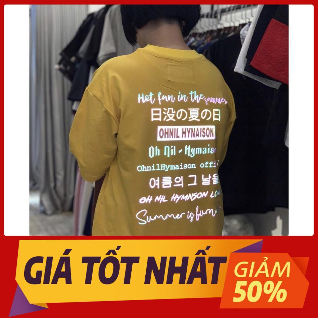 - Áo Thun OHNIL PHẢN QUANG Unisex