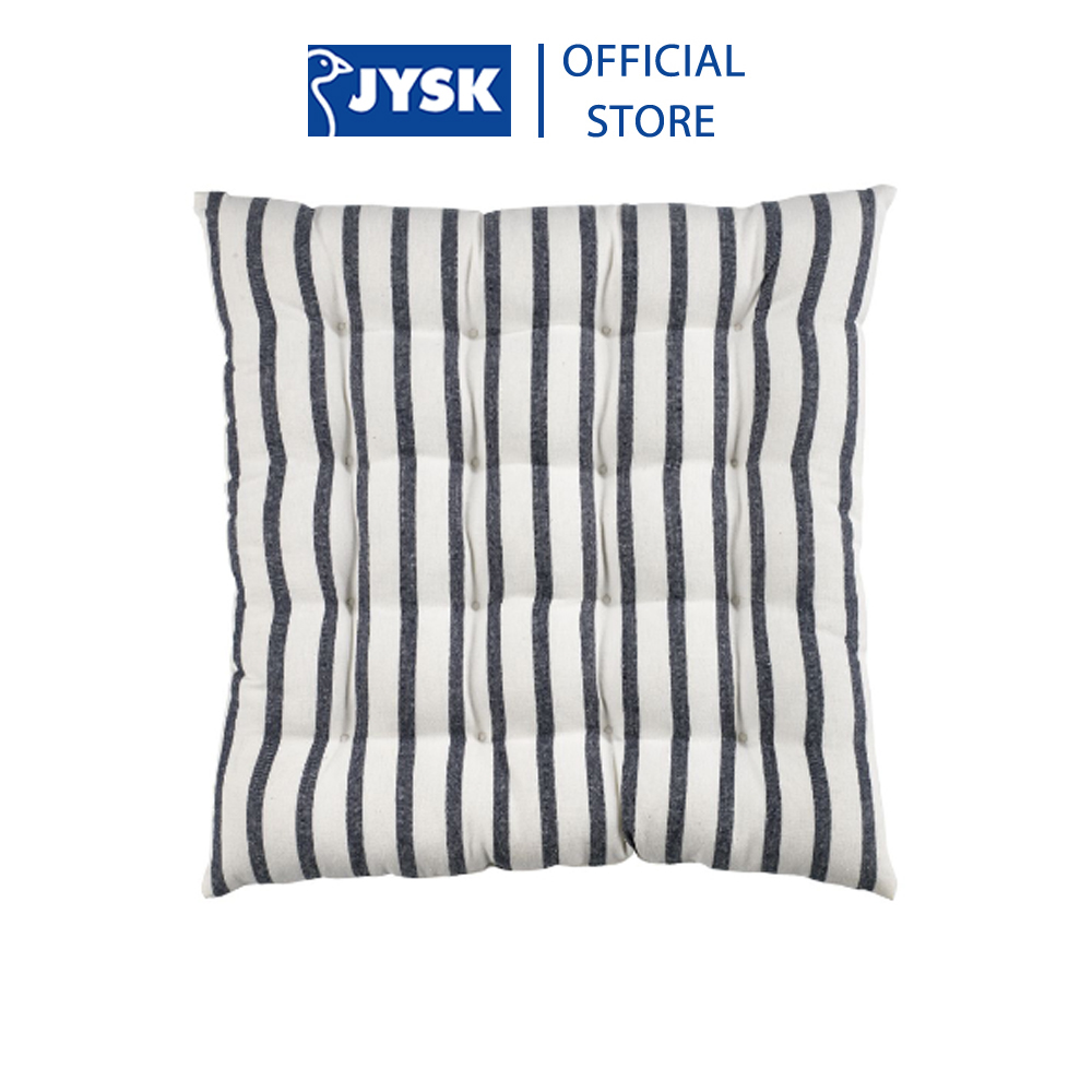 Đệm ngồi | JYSK Vandiris | cotton | xanh | D40xR40xC4cm