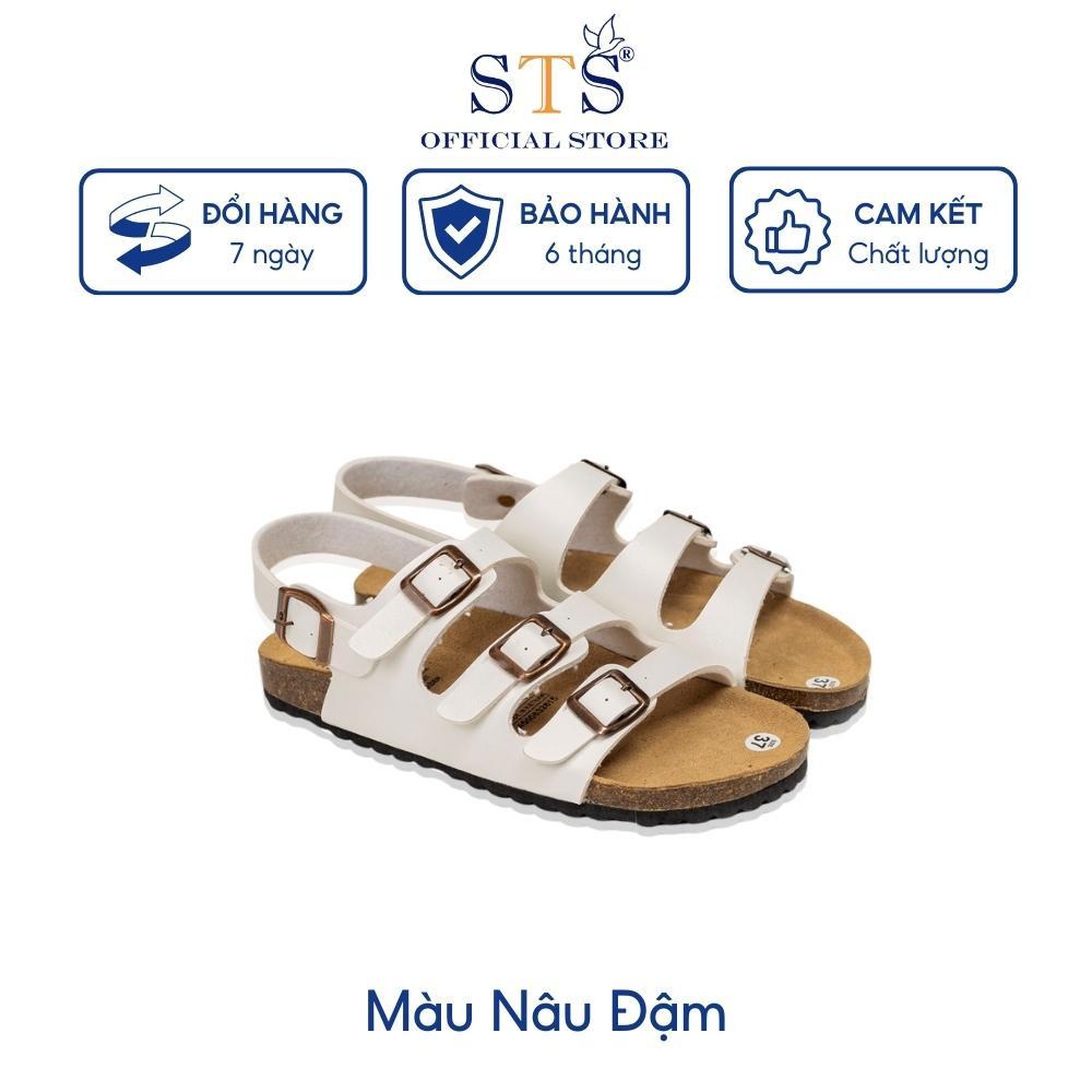 Dép DA BÒ THẬT NGUYÊN TẤM Dép đế trấu quai hậu sandal Birken nam nữ chống nước nhẹ hàng cao cấp siêu bền ôm chân ST13