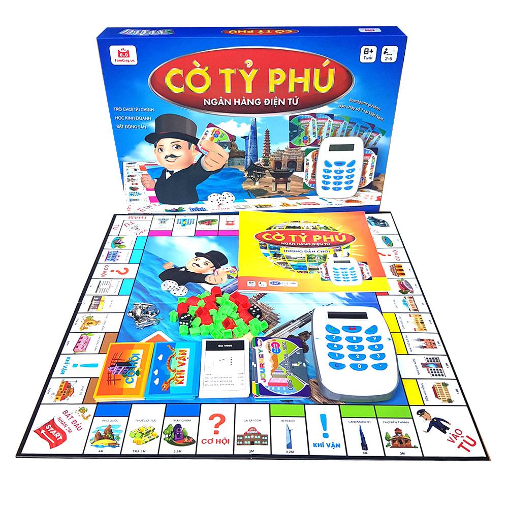 Cờ Tỷ Phú Việt Nam Giúp Bé Học Kinh Doanh Bất Động Sản