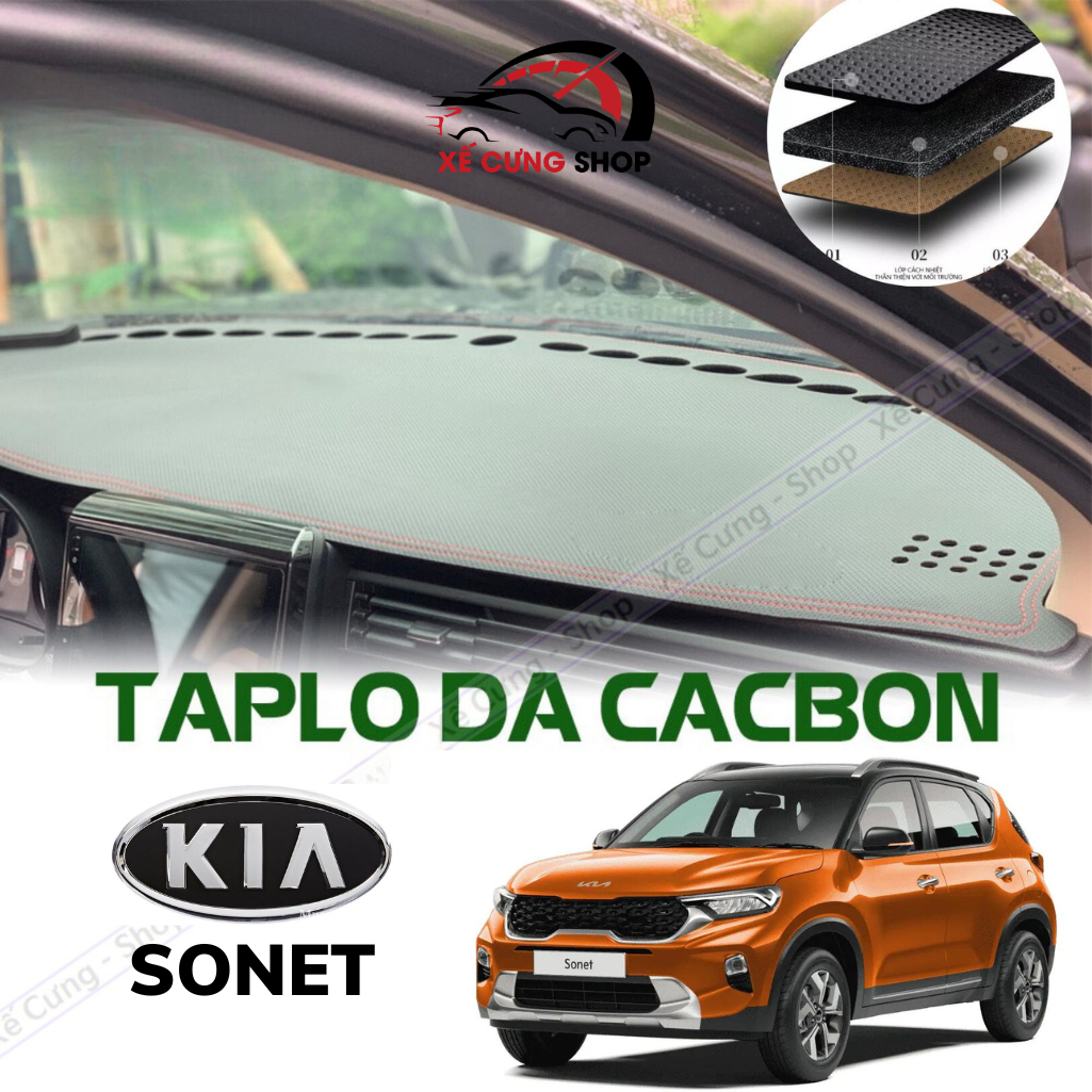 Thảm phủ taplo xe Kia Sonet 2021-2023