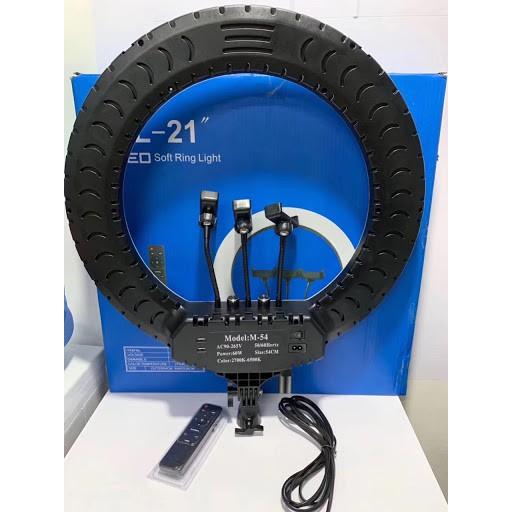 CTY MT ĐÈN LIVESTREAM CHỤP HÌNH SẢN PHẨM QUAY VIDEO,TIKTOK, BIGO, KẸP 3 ĐIỆN THOẠI 54CM(BH 12T)