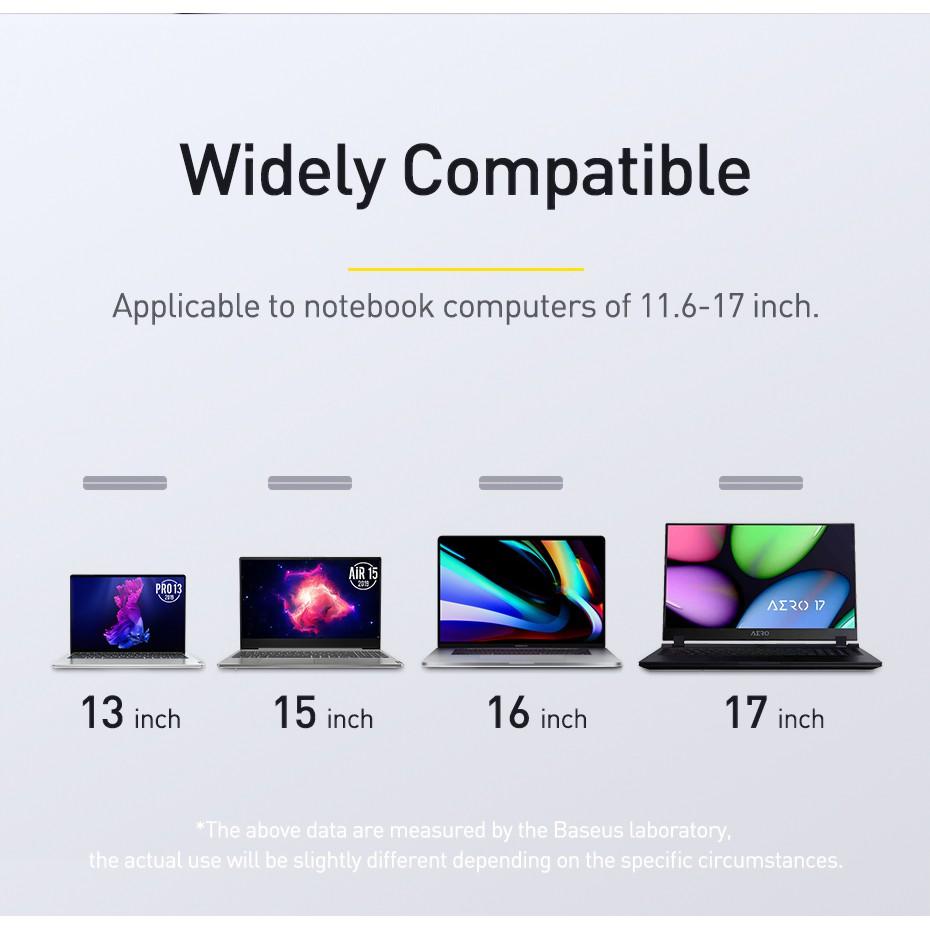 Giá đỡ Laptop Baseus 100% hợp kim nhôm | Hỗ trợ tản nhiệt | Baseus stand Papery Notebook Holder