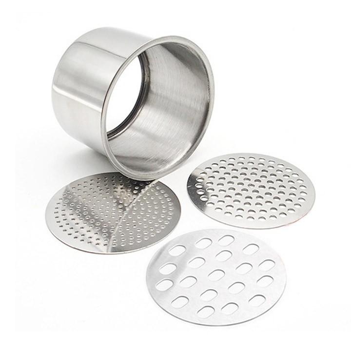 Combo 6 Dụng cụ ép củ quả, làm sợi bún đa năng 3 vỉ khuôn
