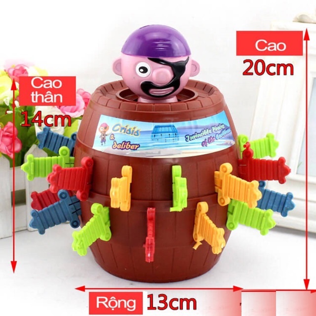 Đồ chơi đâm hải tặc running man Cỡ Lớn