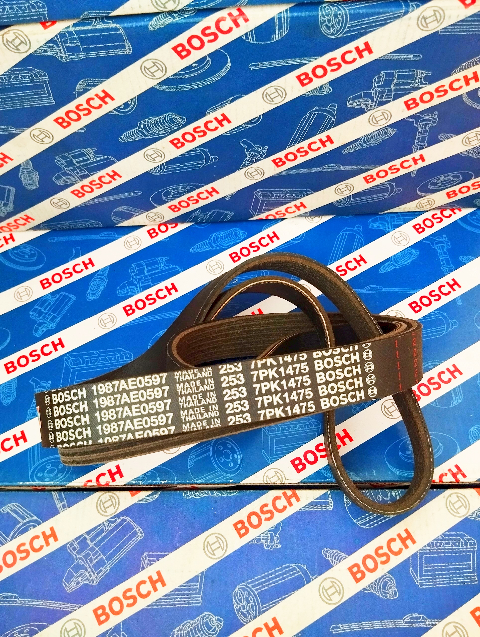 Dây Curoa Toyota Hiace 2.5, Hiace Commuter 2.5 Máy Dầu/Diesel - Bosch 7PK1475