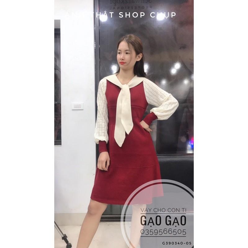Váy len cho con bú ️kèm ảnh thật shop chụp