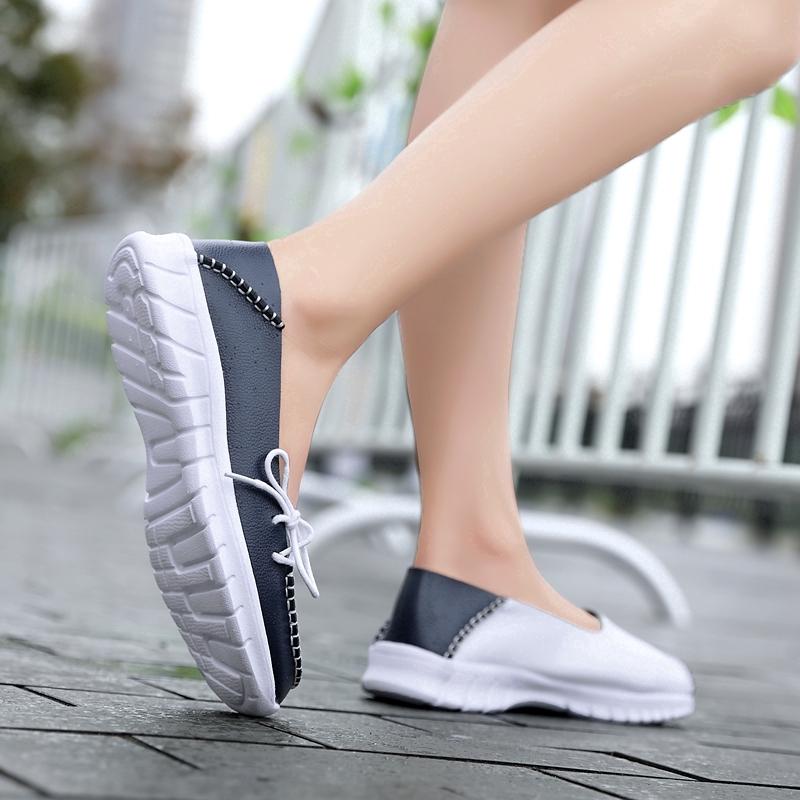 Giày Sneaker Thể Thao Chống Trượt Cho Nữ