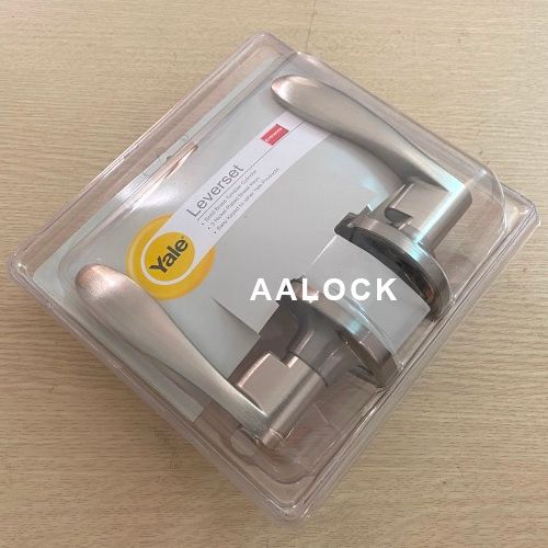Khoá tròn gạt Yale VL8327 US15- loại khóa tay gạt cao cấp cho cửa gỗ, cửa nhôm