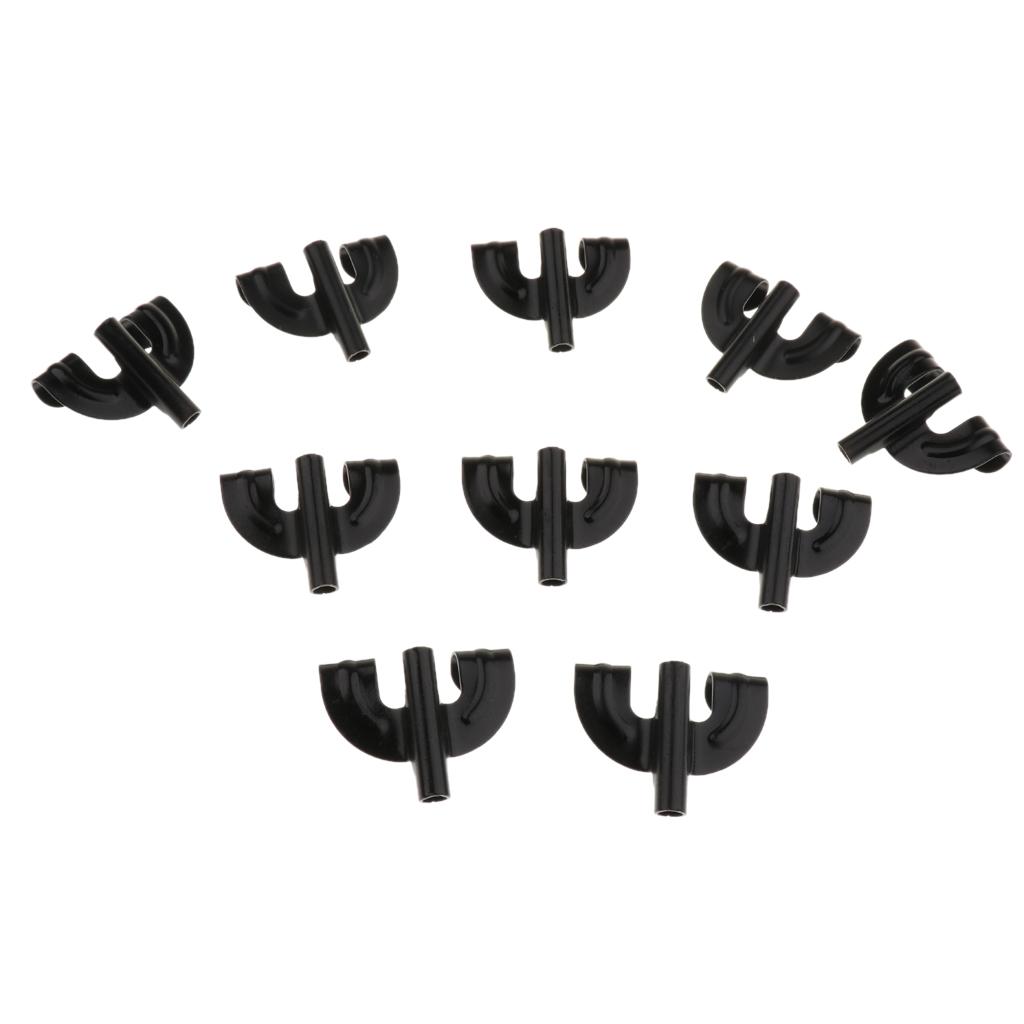 10pcs Silver Bass Drum Claw Hook for Drum Parts Accessories