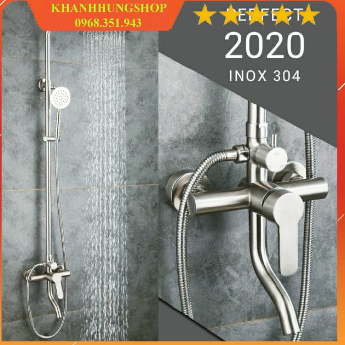 Sen Cây Tắm Đứng MAS nóng lạnh chất liệu inox 304 giá rẻ