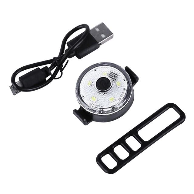Đèn Gắn Đuôi Xe Đạp Cảnh Báo An Toàn Chống Nước Có Thể Sạc Lại Bằng Cổng USB