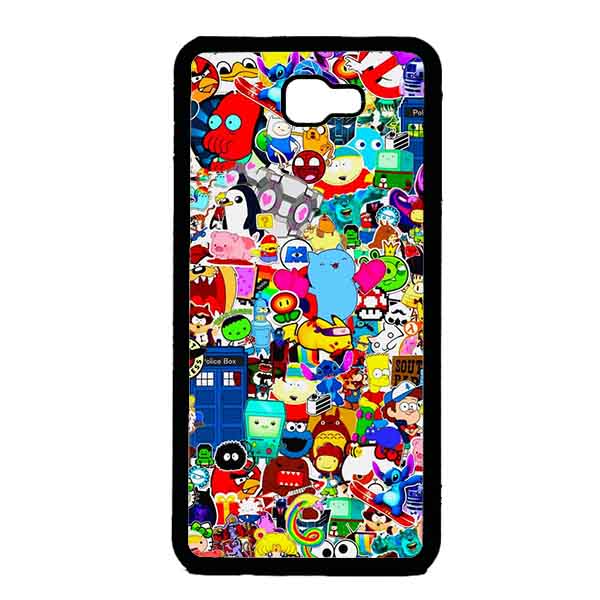 Ốp Lưng in cho Samsung J7 Prime Mẫu MÀU SẮC 4̣ - Hàng Chính Hãng