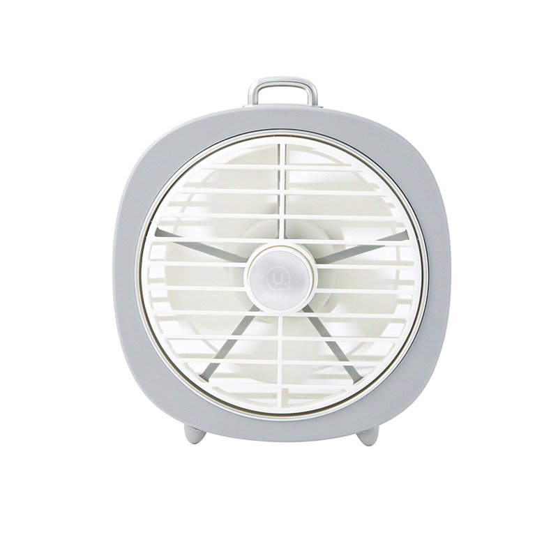 Quạt bàn mini có đèn USAMS US-ZB065 Desktop mini Lamp Fan - Hàng chính hãng