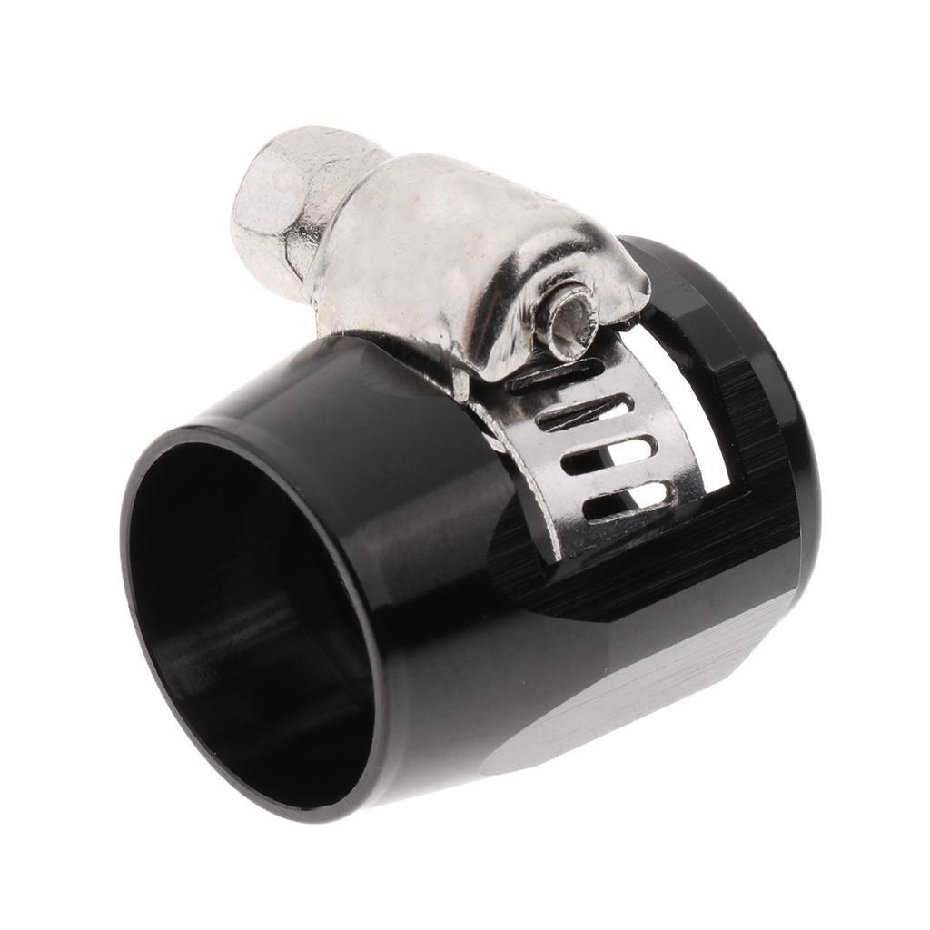 Replacement AN6 Hose End Finisher Aluminium Oil Water Pipe Clamp