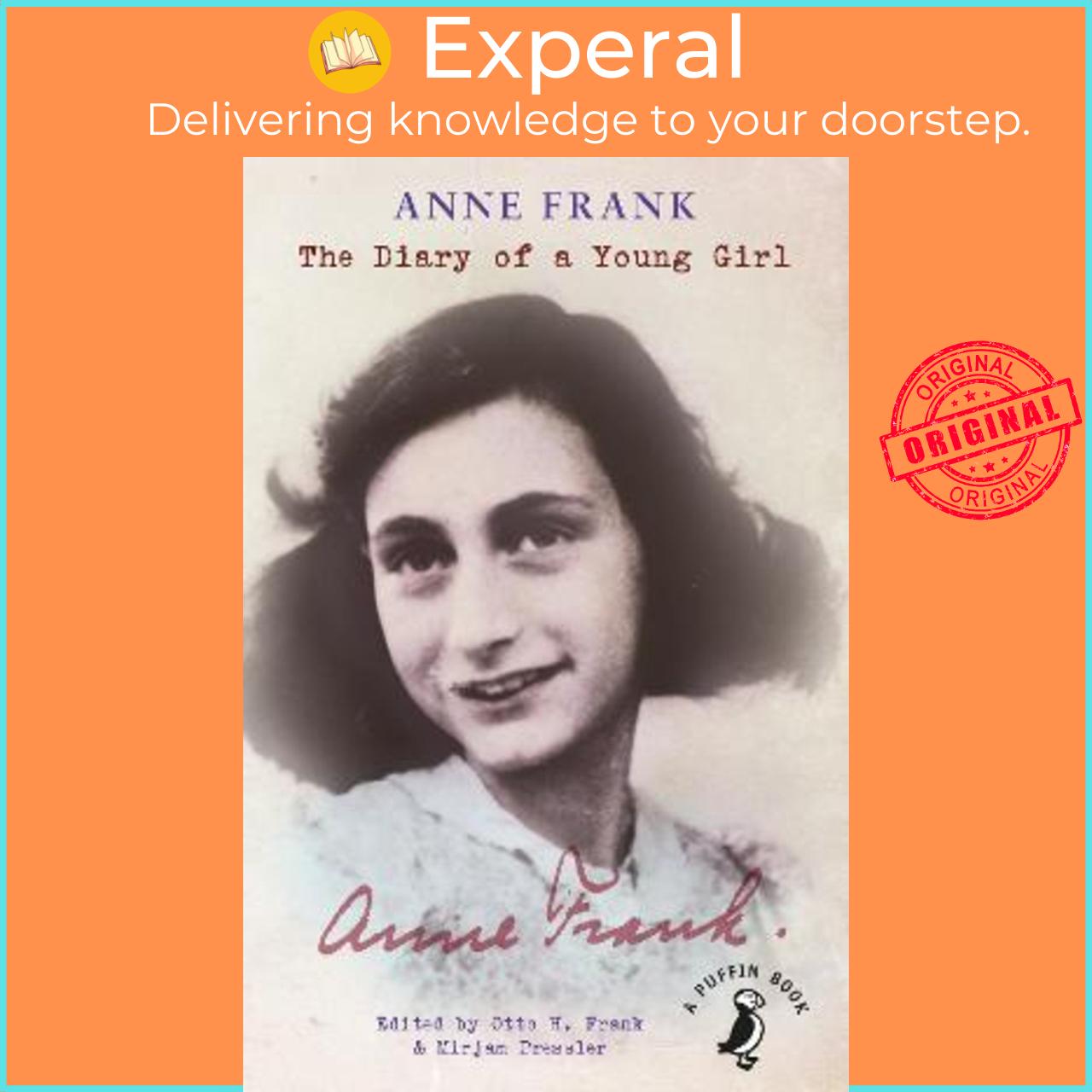 Sách - The Diary of a Young Girl : The Definitive Edition by Anne Frank (UK edition, paperback)