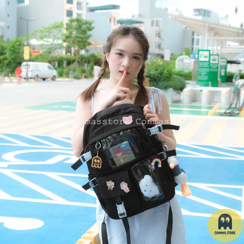 Balo đen túi trong dài hot 2021 HÀNG CÓ SẴN