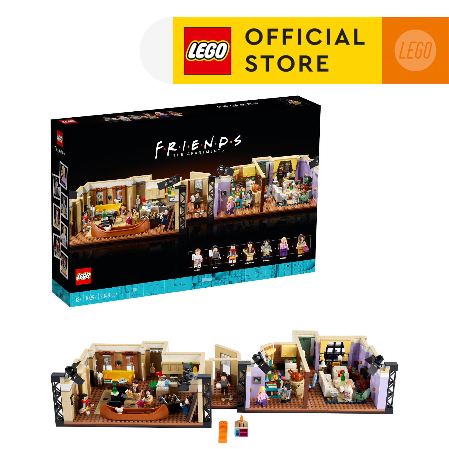 LEGO ADULTS 10292 Căn Hộ Friends (2048 chi tiết)