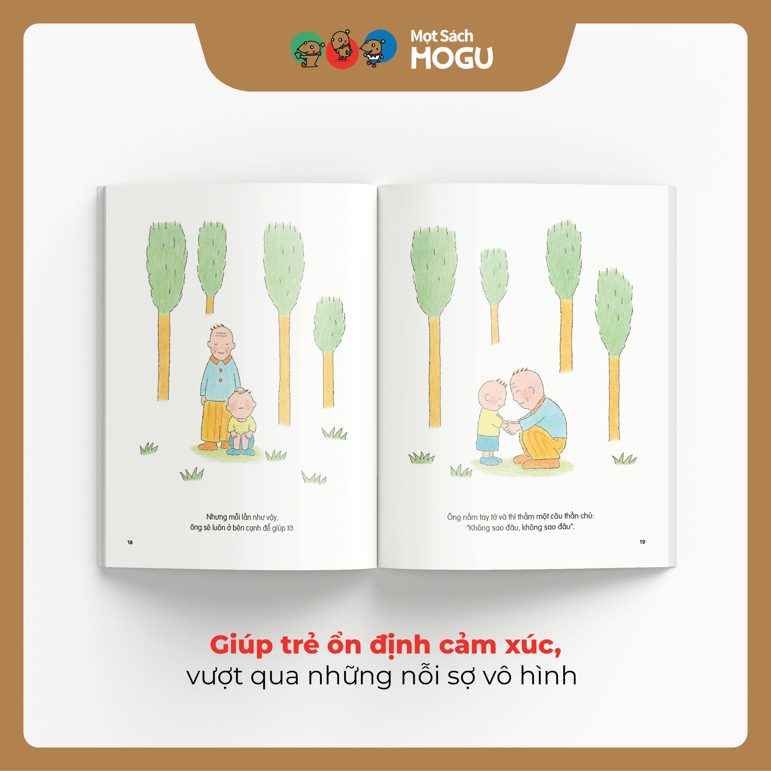 Truyện Ehon bé 3-4-5 tuổi - Không sao đâu, không sao đâu