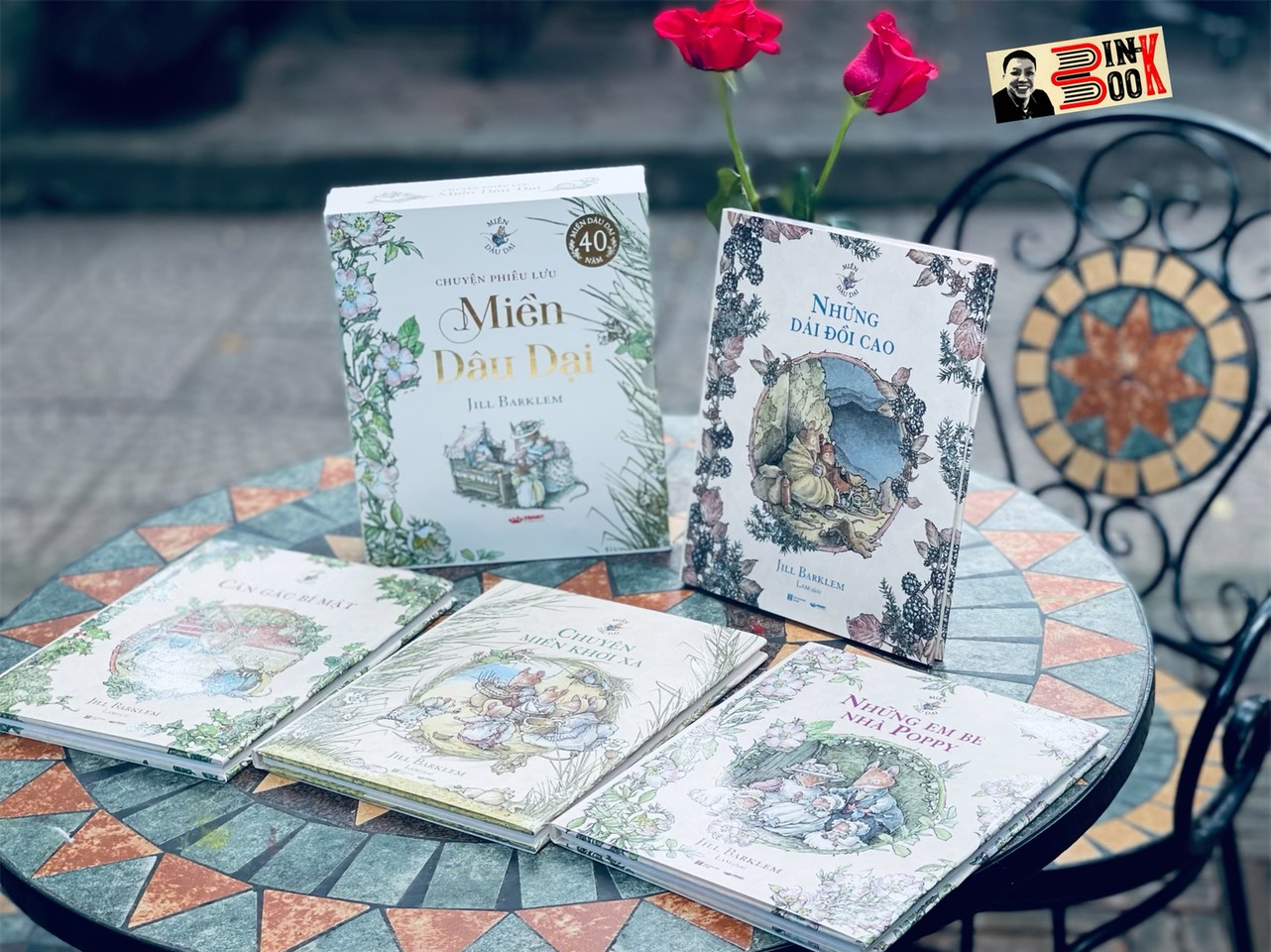 Phần 2 Boxset 4 Tập Miền Dâu Dại Chuyện Phiêu Lưu - Jill Barklem Lam Dịch Crabit Kidbooks