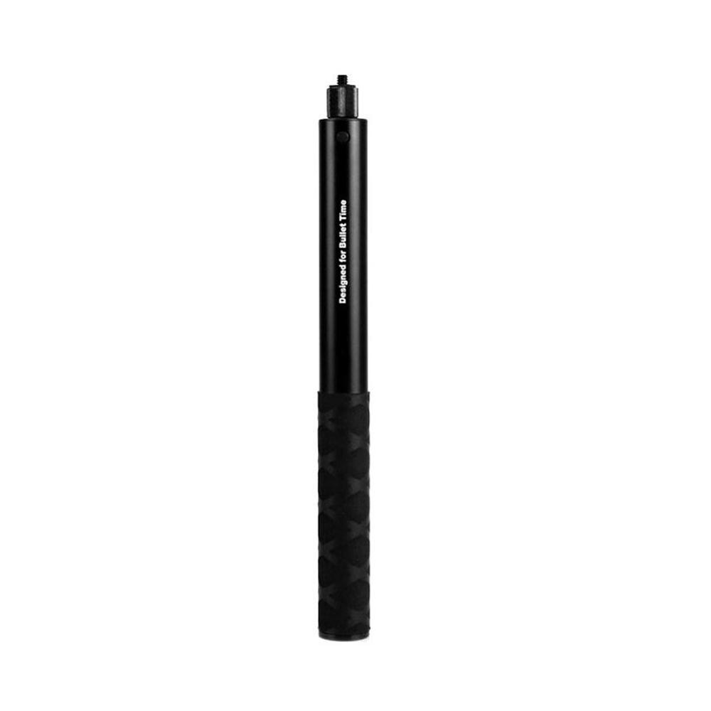 Photography Extension Rod Invisible Selfie Stick for Bullet Time with 1/4 Inch Screw 5-Section 28cm-111cm Adjustable