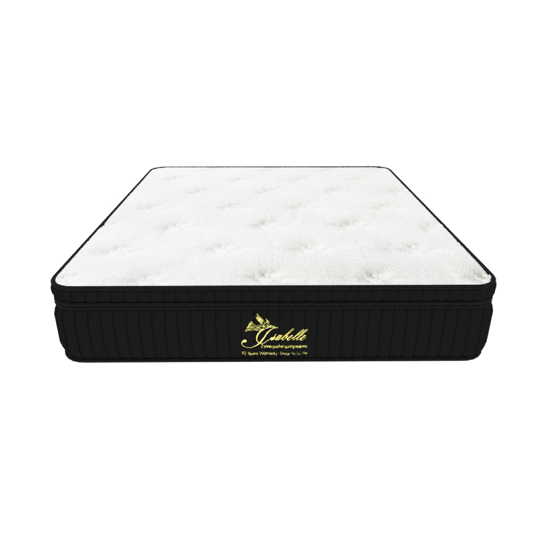 Nệm lò xo túi Isabelle 7 vùng – Pillow Top Memory Foam