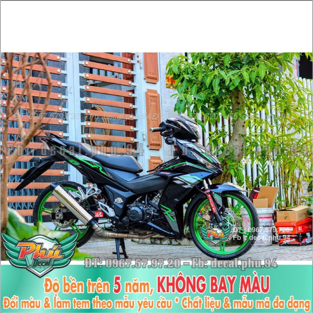 Tem Rời Winner đen nhám Rs ,