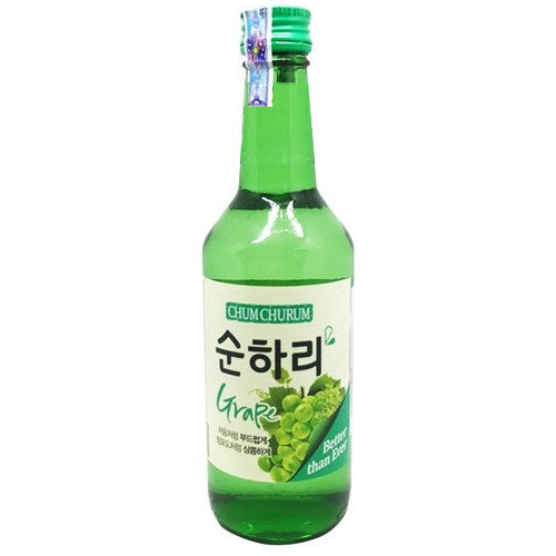 Rượu Soju Hàn Quốc Chum Churum vị nho 12% 360ml