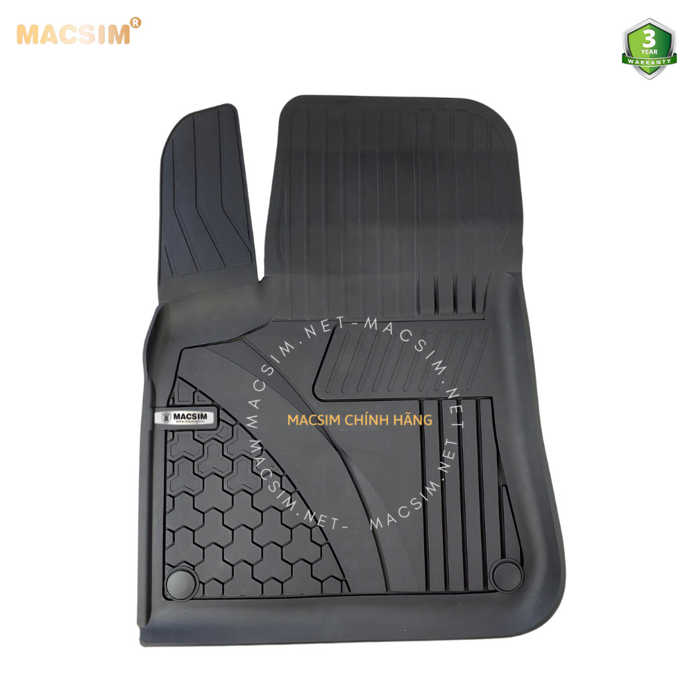 Thảm lót sàn ô tô  cao cấp dành cho xe Audi Q7 2016+ nhãn hiệu Macsim  chất liệu TPE Silicon